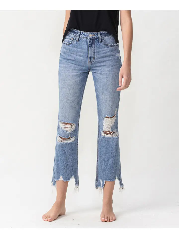 Bren High Rise Relaxed Flare Jean