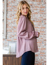 Dani's Dusty Rose Blouse