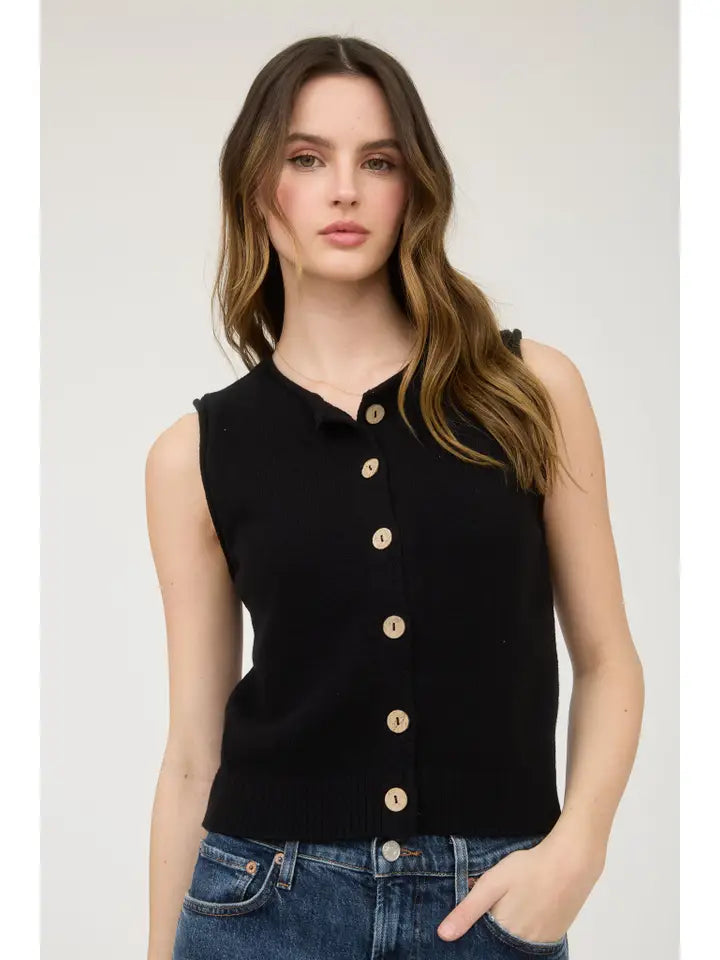 Button Down Vest