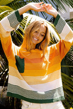Fall Striped Light Sweater