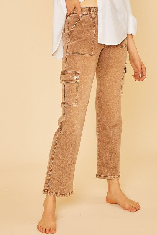 Toffee Cargo Jeans