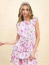 Floral Ruffle Dress