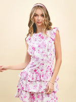 Floral Ruffle Dress