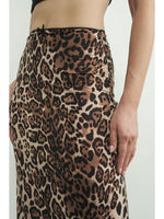 Leopard Lady Maxi Skirt