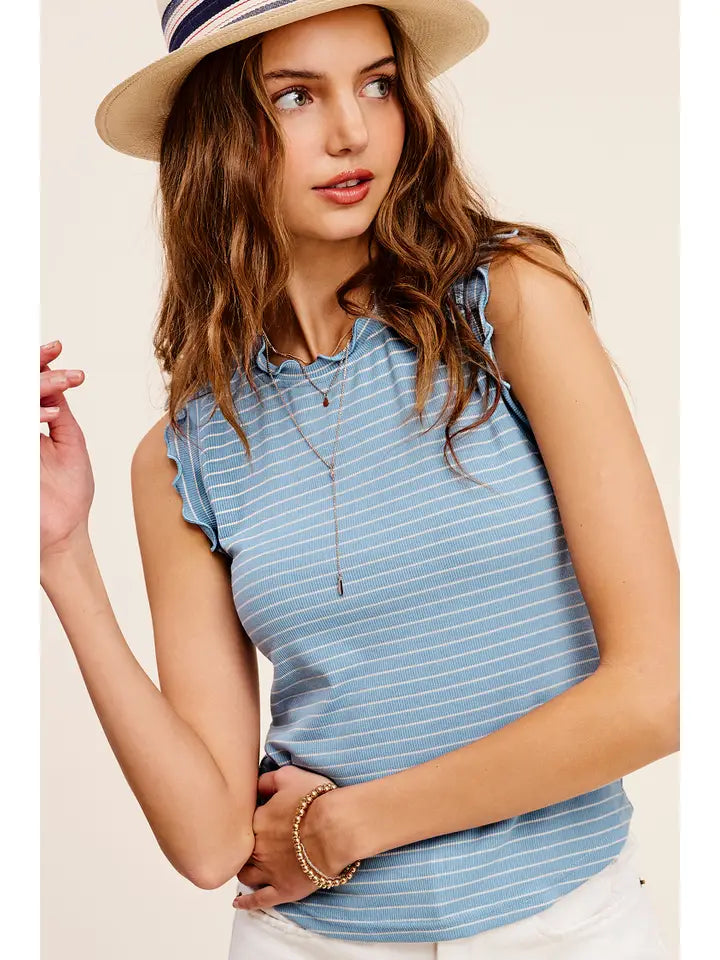 Brushed Sleeve Top
