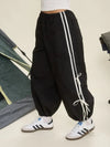 Tie Strap Track Joggers