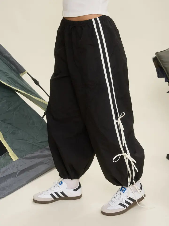 Tie Strap Track Joggers