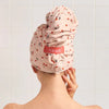 XL Hair Towel Wrap Cherry Print