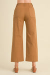 Wide Leg Front Pocket Pants