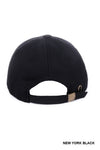 NY Ball Cap Black