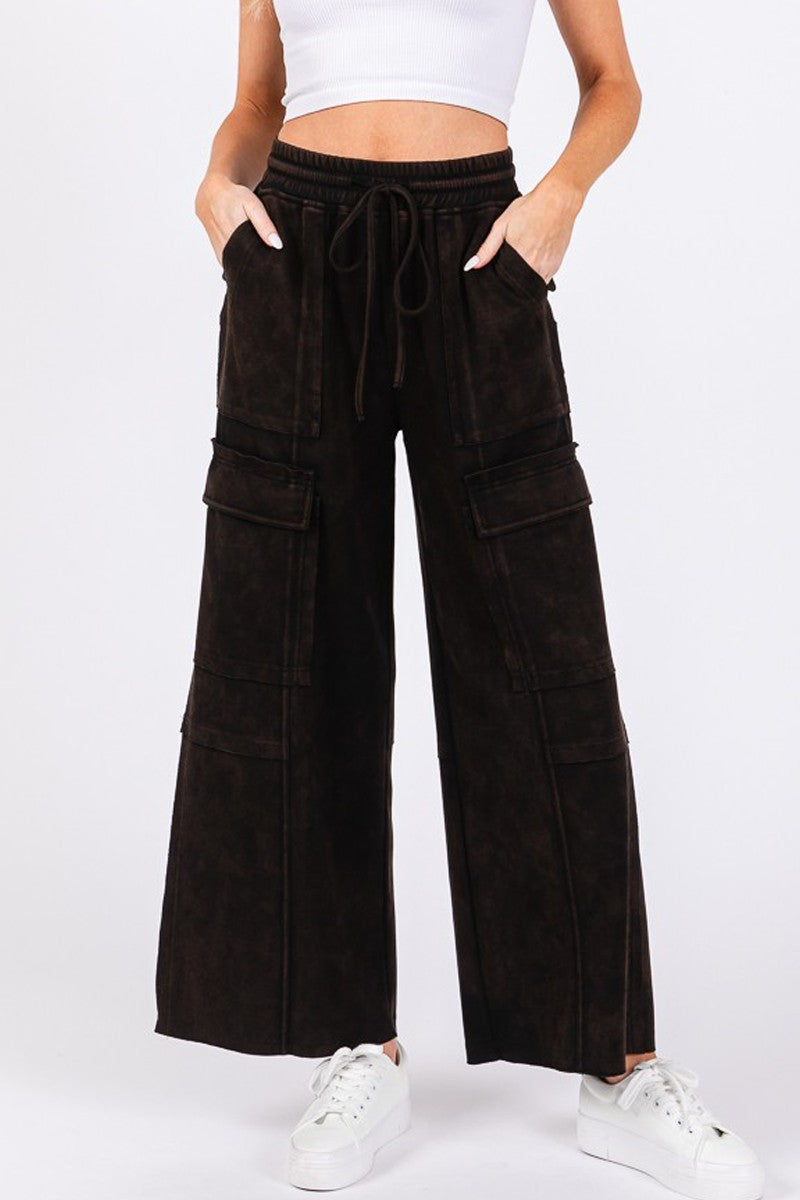 Mineral Wash Cargo Pants