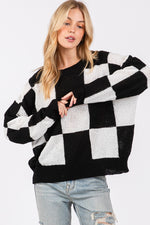Gameday Checkered Sweater