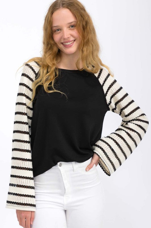 Wonder and Stripes Top