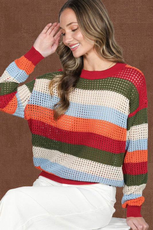 Striped Autumn Sweater