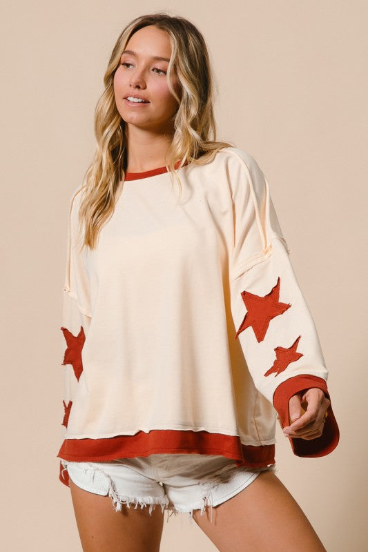 Star Patch LS Top