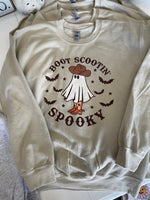 Boot Scootin' Spooky Graphic Sweatshirt