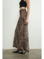 Leopard Lady Maxi Skirt