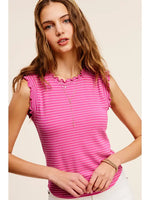 Brushed Sleeve Top