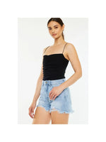 Alicia High Rise Mom Short