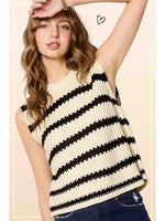 Chunky Sleeveless Sweater