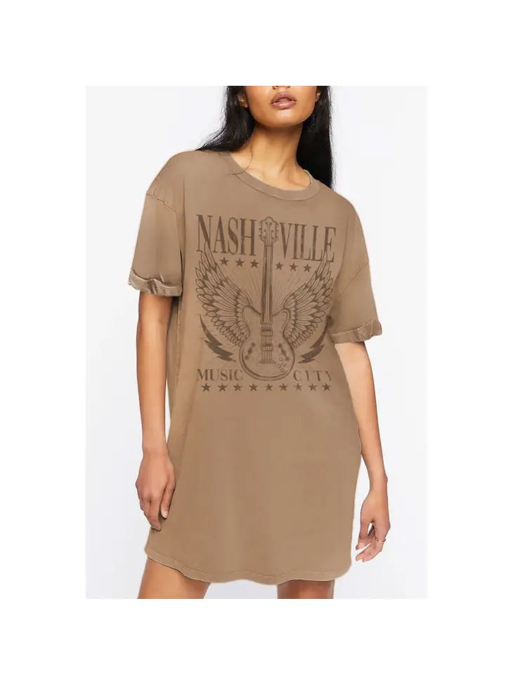 Nashville Graphic Dress