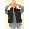 Solid Puffer Vest