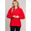 Kenn Red Blouse