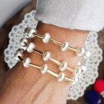 Floating Pearl Bracelet set