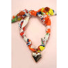 Bright Color Scarf Charm