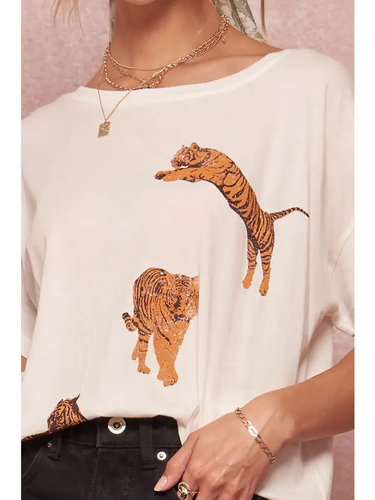 Counting Tigers Tee