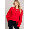 Kenn Red Blouse