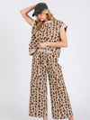 Leopard Print Scuba Set