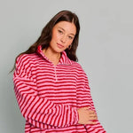 Stellar Striped 1/4 Zip