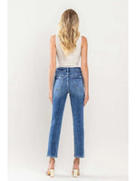 Lex High Rise Slim Straight Jean