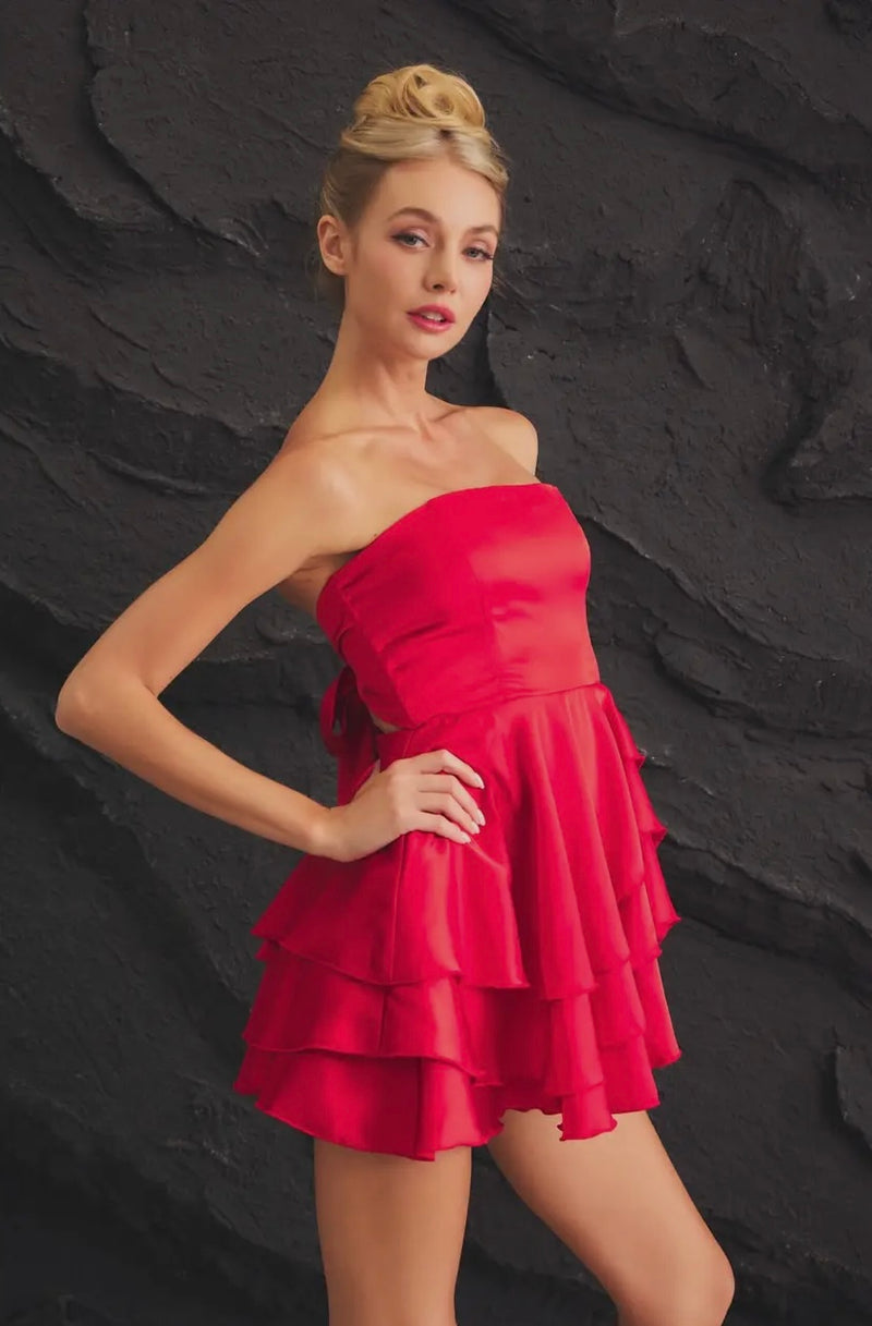 Savannah Red Dress