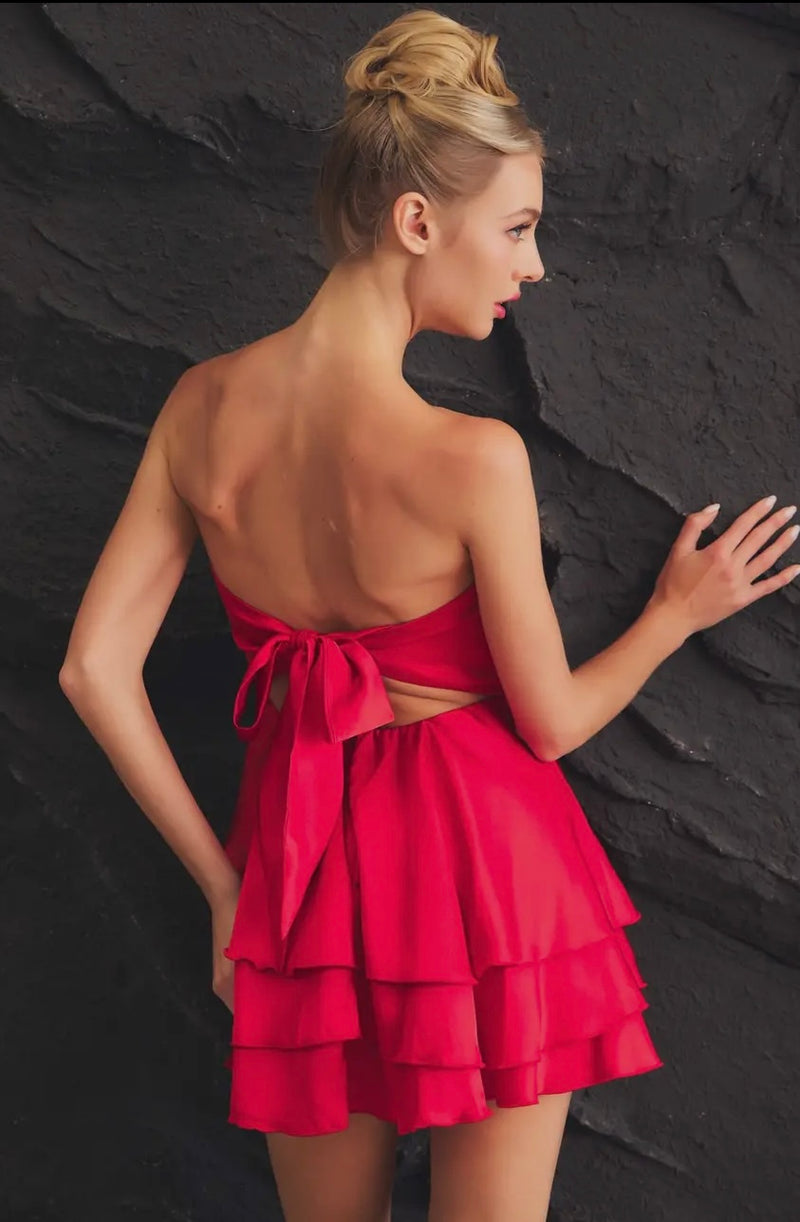 Savannah Red Dress