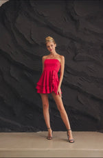 Savannah Red Dress