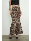 Leopard Lady Maxi Skirt