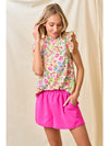 As You Wish Floral Top