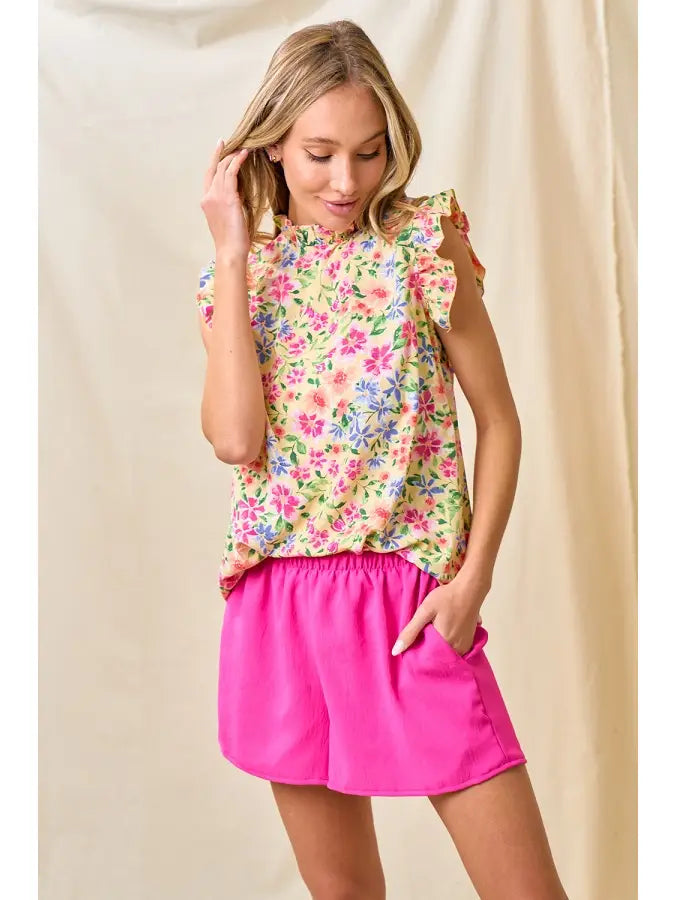 As You Wish Floral Top
