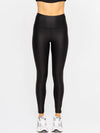 Foil Faux Leather Leggings