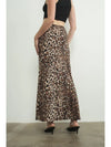 Leopard Lady Maxi Skirt