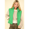 Solid Puffer Vest