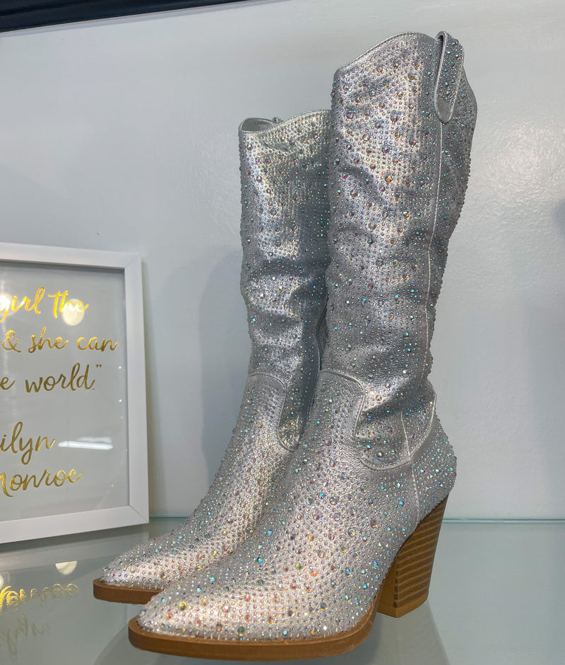 Bedazzled Bling Bootie