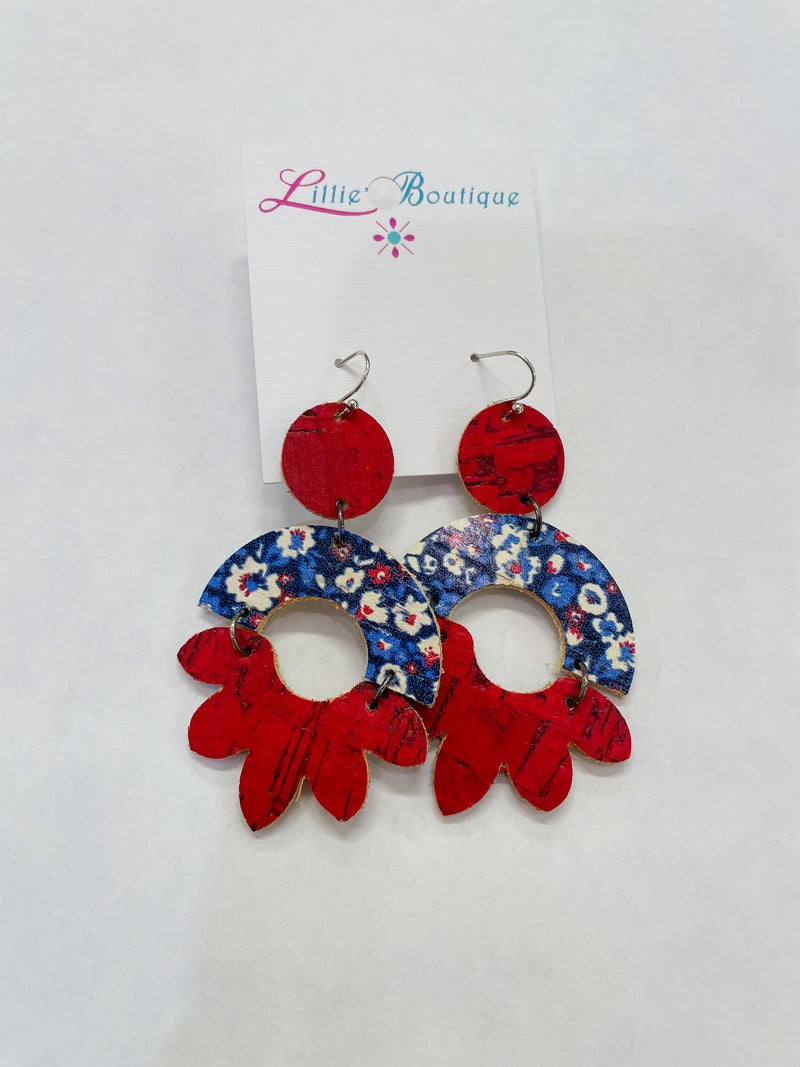 All American Girl Earrings