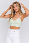 Green With Envy Cropped Top