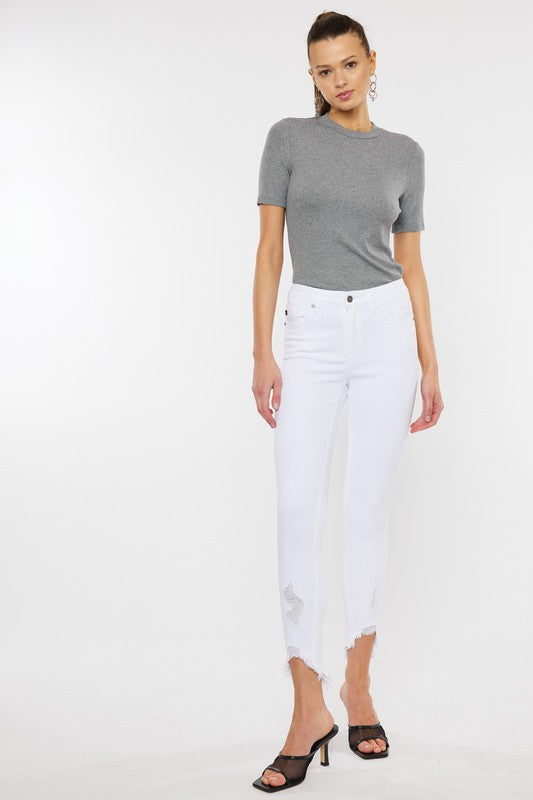 Mae White Skinny Jeans